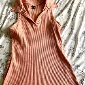 Wild fable pink collar dress